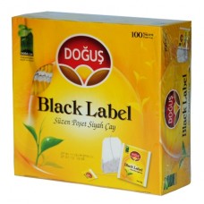 DOĞUŞ BLACK LABEL BARDAK POŞET ÇAY 100 LÜ