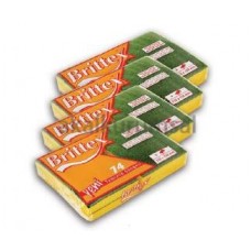 Brittex Endüstriyel Bulaşık Süngeri 11x17cm 4'lü